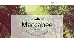 Desktop Screenshot of campmaccabee.com