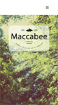 Mobile Screenshot of campmaccabee.com